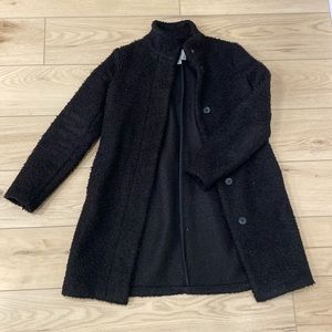 Old Navy black pea coat.